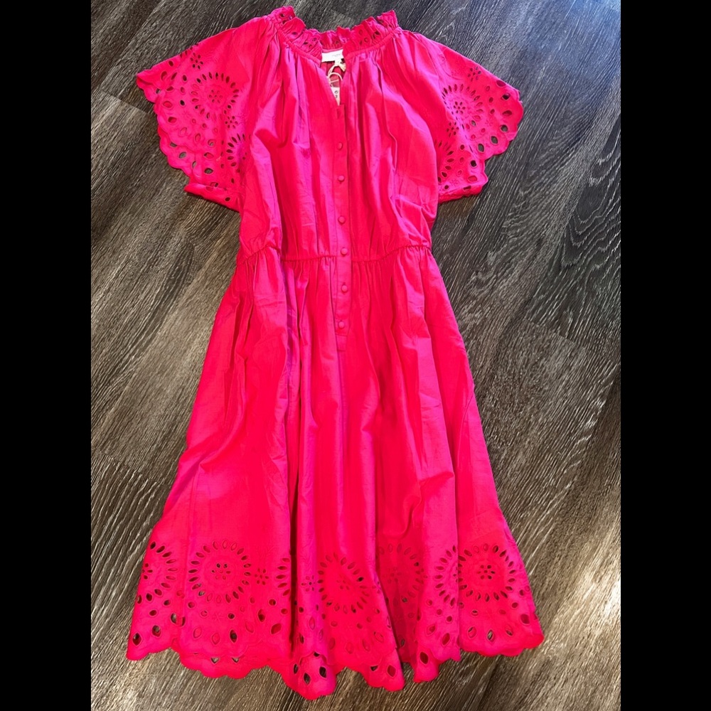 Women dress beautiful pink